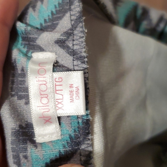 Aztec Print Mini Skirt - Picture 2 of 3